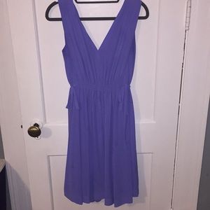 Anthropologie periwinkle blue dress